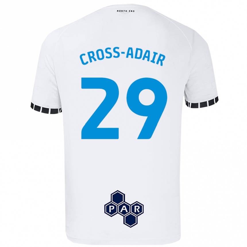 Niño Fútbol Camiseta Finlay Cross-Adair #29 Blanco 1ª Equipación 2024/25 México