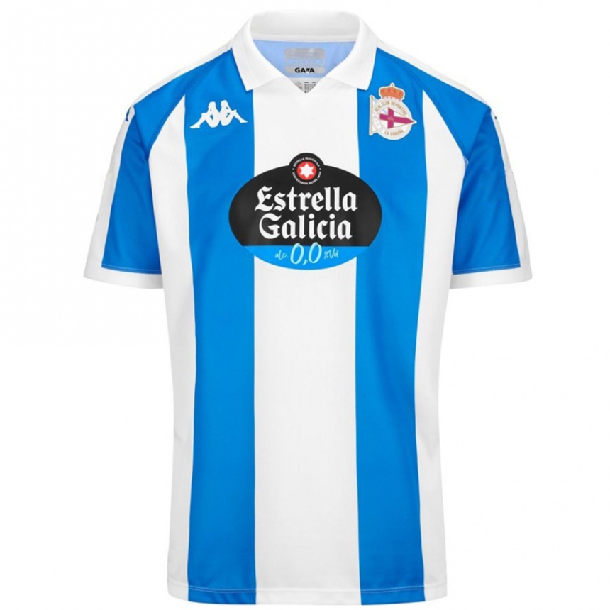 Niño Fútbol Camiseta Sergio Escudero #18 Azul Blanco 1ª Equipación 2024/25 México