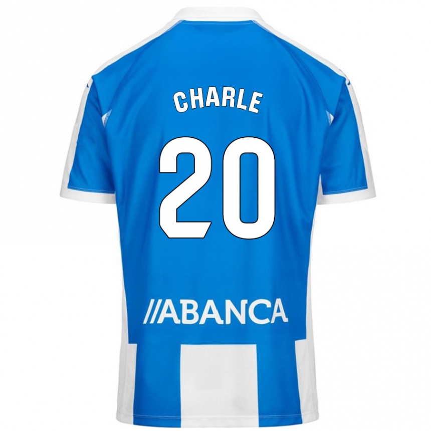 Niño Fútbol Camiseta Marta Charle #20 Azul Blanco 1ª Equipación 2024/25 México