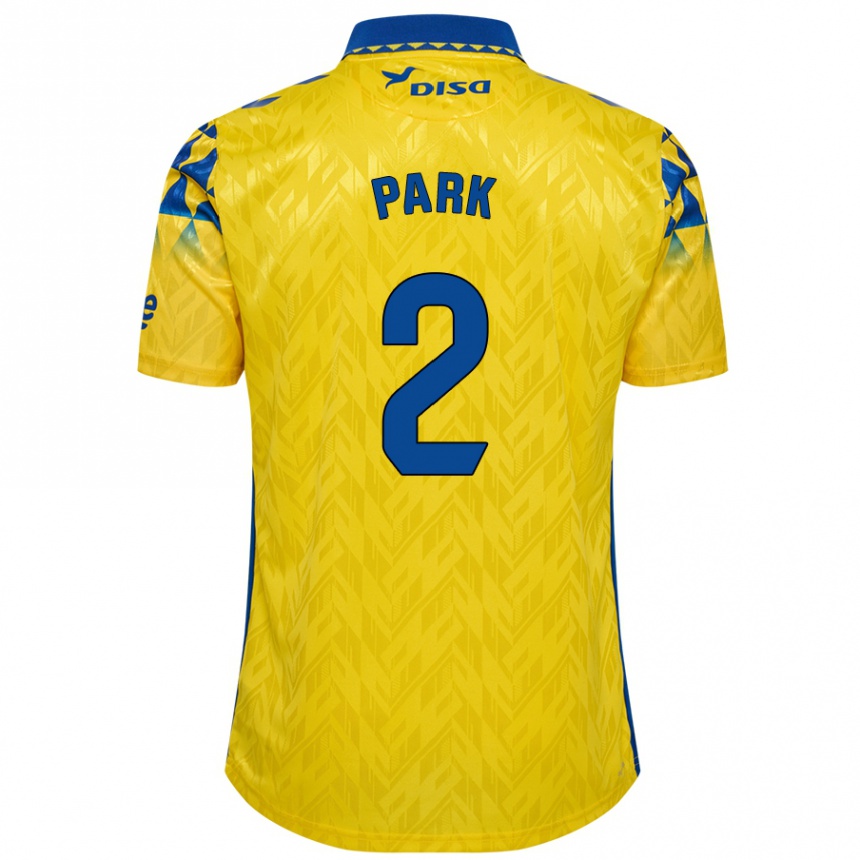 Niño Fútbol Camiseta Marvin Park #2 Amarillo Azul 1ª Equipación 2024/25 México