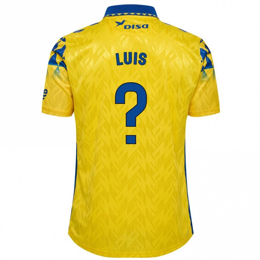 Niño Fútbol Camiseta Ryan Luis #0 Amarillo Azul 1ª Equipación 2024/25 México