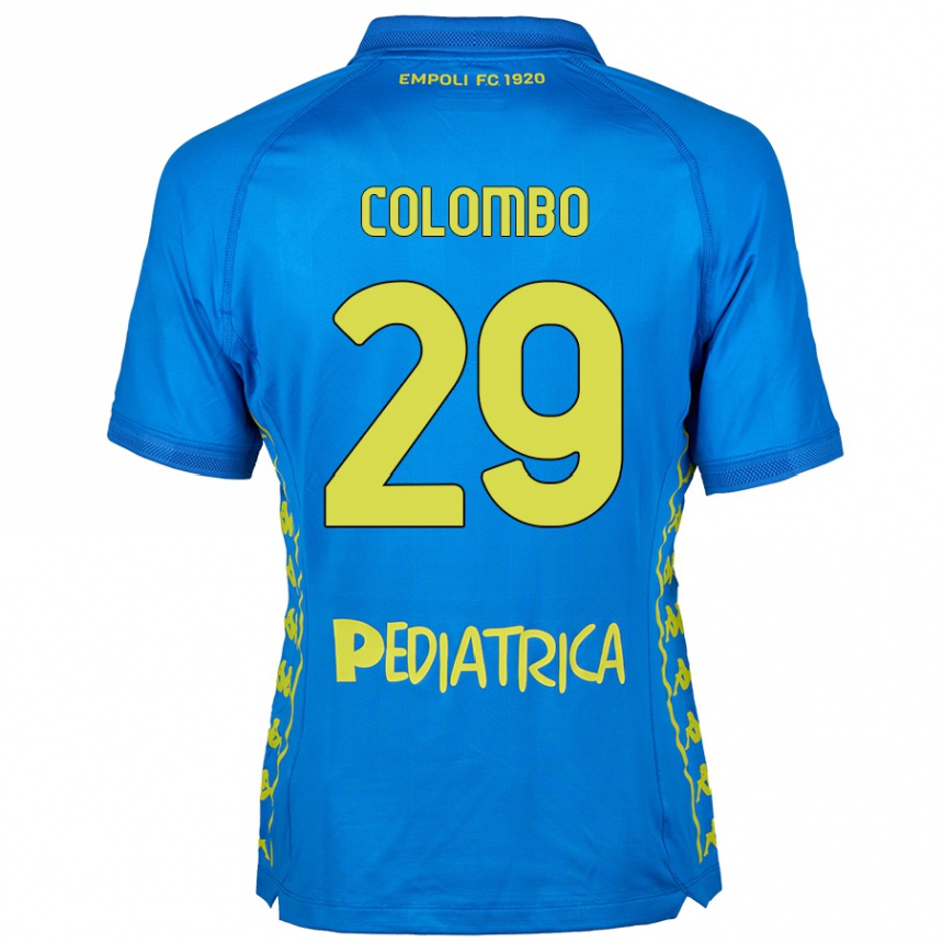 Niño Fútbol Camiseta Lorenzo Colombo #29 Azul 1ª Equipación 2024/25 México