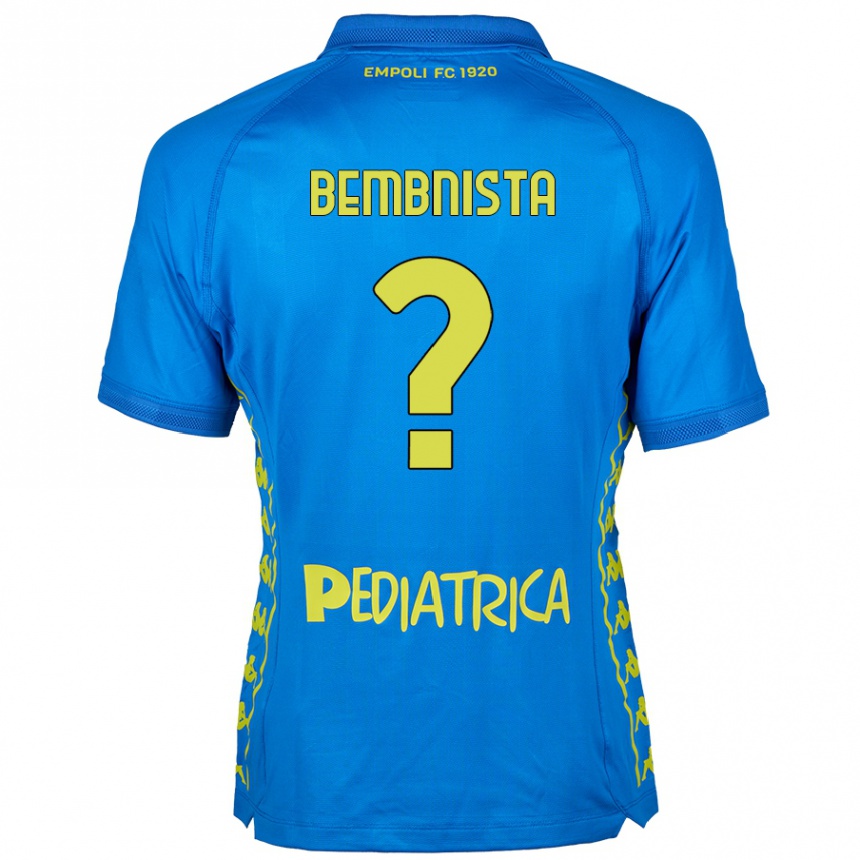 Niño Fútbol Camiseta Dawid Bembnista #0 Azul 1ª Equipación 2024/25 México