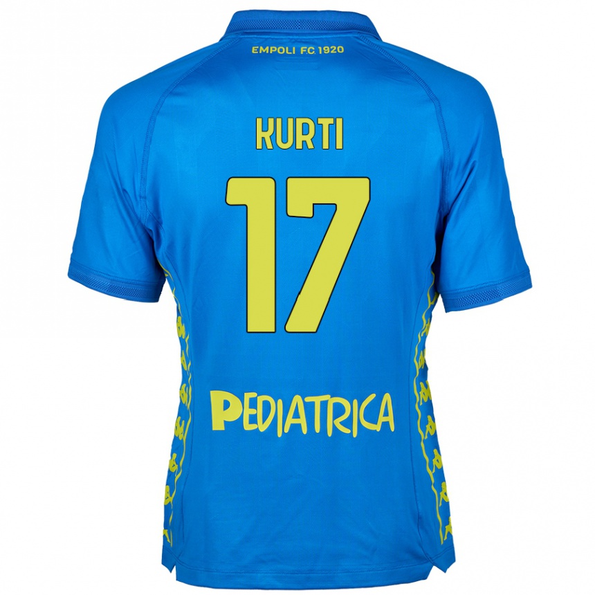 Niño Fútbol Camiseta Adi Kurti #17 Azul 1ª Equipación 2024/25 México