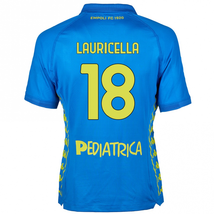 Niño Fútbol Camiseta Giovanni Lauricella #18 Azul 1ª Equipación 2024/25 México