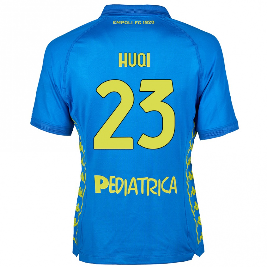 Niño Fútbol Camiseta Mattia Huqi #23 Azul 1ª Equipación 2024/25 México