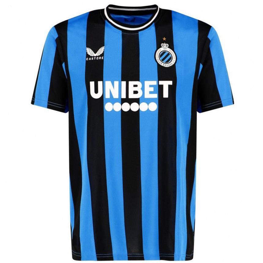 Niño Fútbol Camiseta Melanie Gerrits #15 Azul Cielo Negro 1ª Equipación 2024/25 México