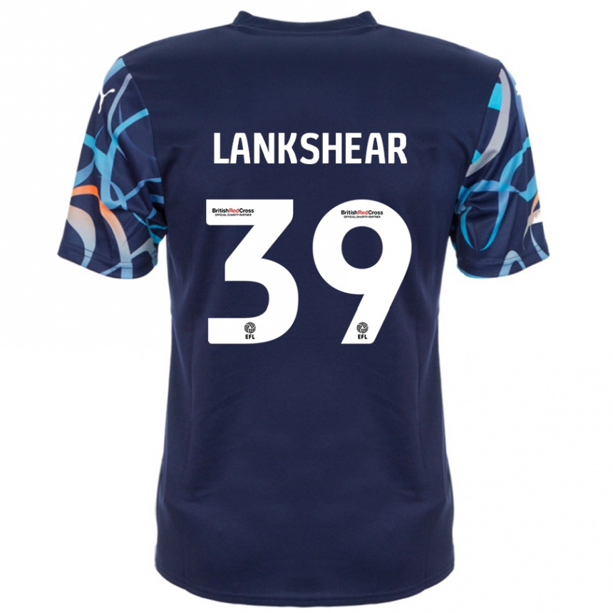 Niño Fútbol Camiseta Alex Lankshear #39 Azul Marino 2ª Equipación 2024/25 México