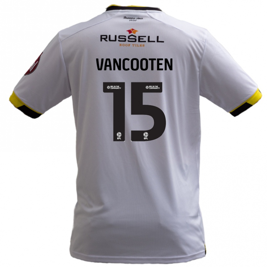 Niño Fútbol Camiseta Terence Vancooten #15 Blanco 2ª Equipación 2024/25 México