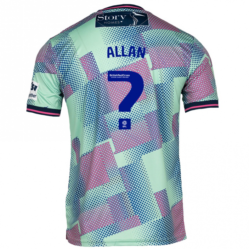 Niño Fútbol Camiseta Jake Allan #0 Verde 2ª Equipación 2024/25 México