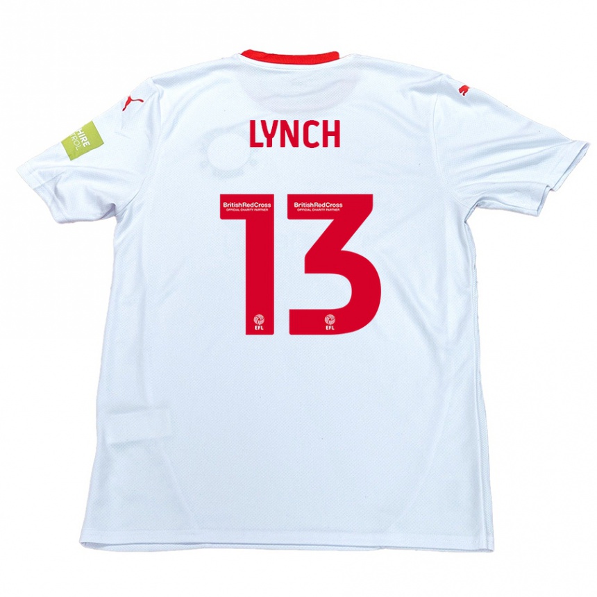 Niño Fútbol Camiseta Jay Lynch #13 Blanco 2ª Equipación 2024/25 México