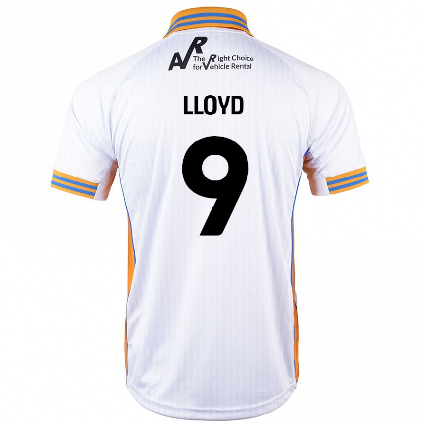 Niño Fútbol Camiseta George Lloyd #9 Blanco 2ª Equipación 2024/25 México