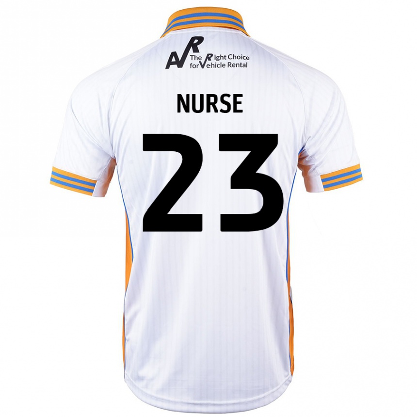 Niño Fútbol Camiseta George Nurse #23 Blanco 2ª Equipación 2024/25 México