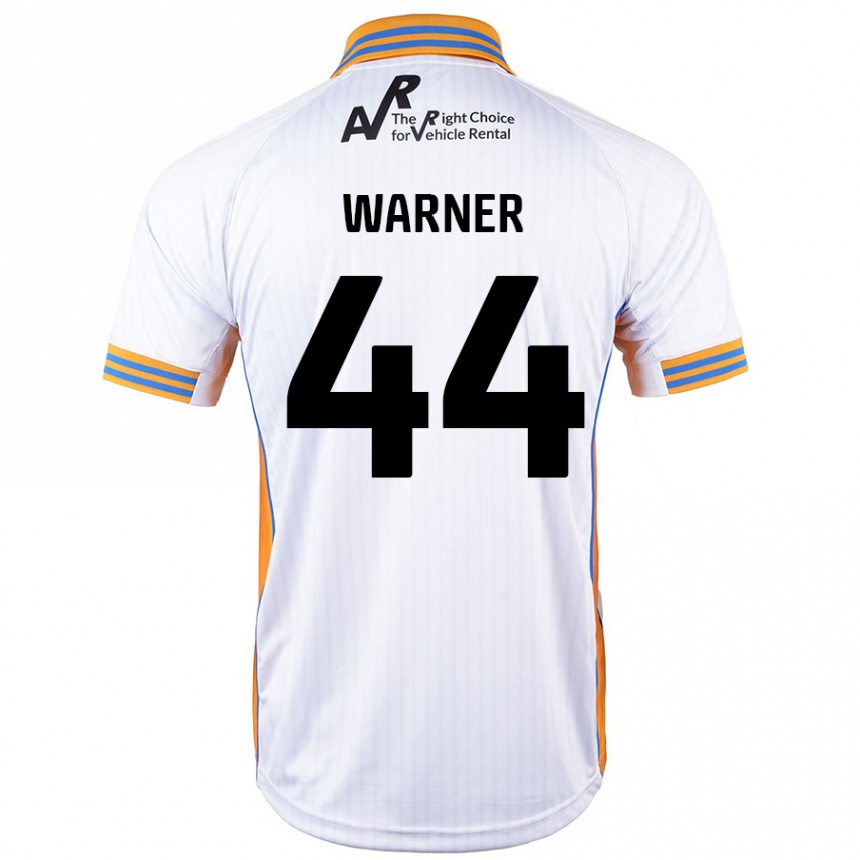 Niño Fútbol Camiseta James Warner #44 Blanco 2ª Equipación 2024/25 México