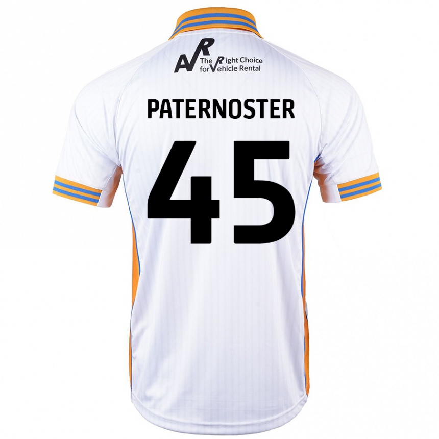 Niño Fútbol Camiseta Vladimir Paternoster #45 Blanco 2ª Equipación 2024/25 México