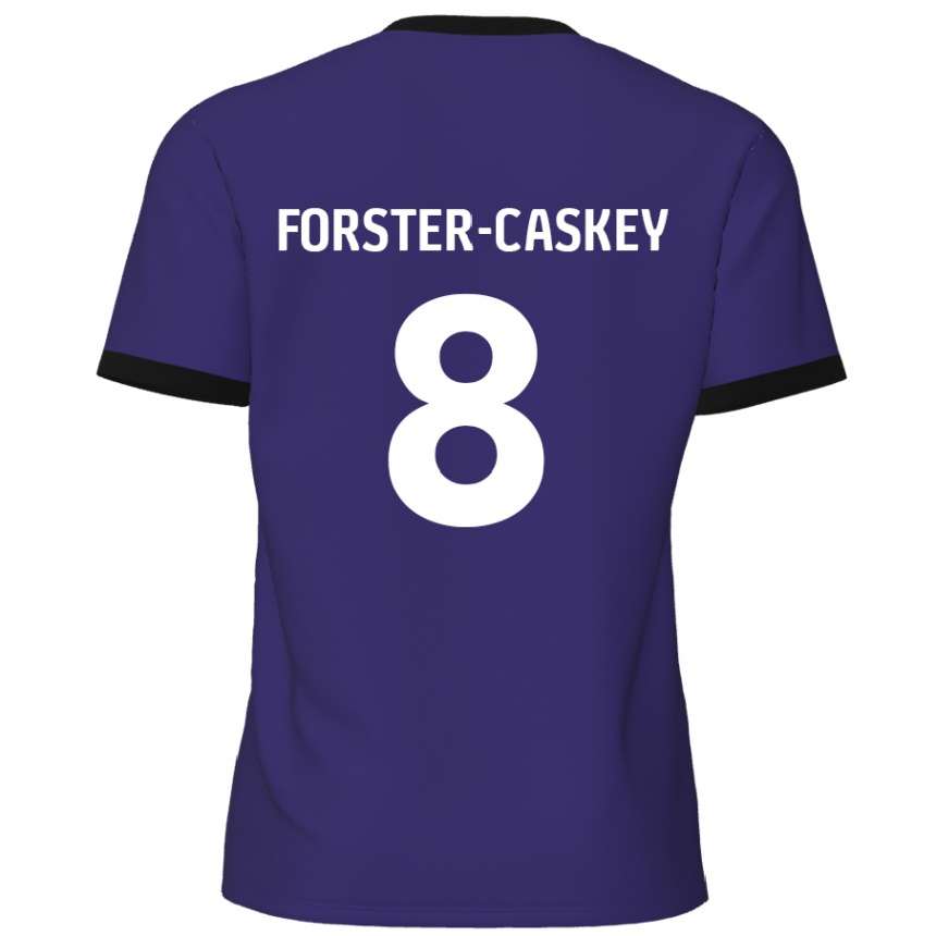 Niño Fútbol Camiseta Jake Forster-Caskey #8 Púrpura 2ª Equipación 2024/25 México