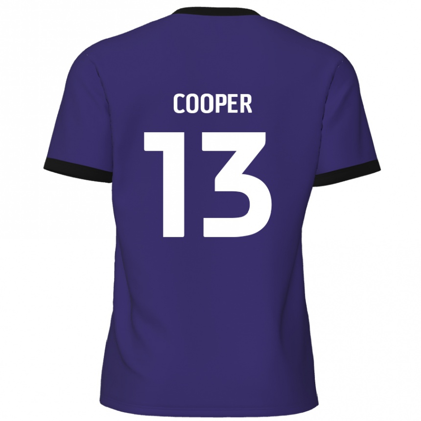 Niño Fútbol Camiseta Murphy Cooper #13 Púrpura 2ª Equipación 2024/25 México