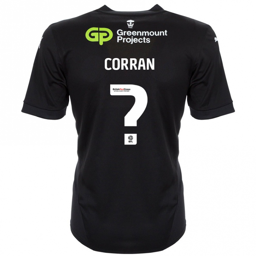 Niño Fútbol Camiseta Matthew Corran #0 Negro 2ª Equipación 2024/25 México