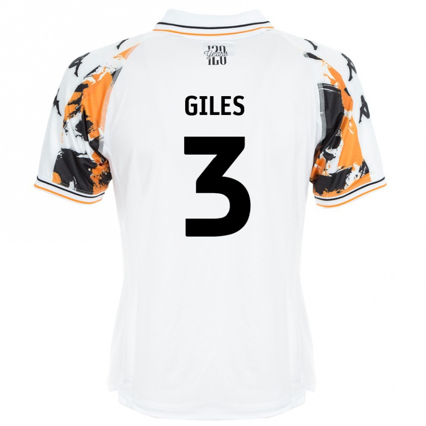 Niño Fútbol Camiseta Ryan Giles #3 Blanco 2ª Equipación 2024/25 México