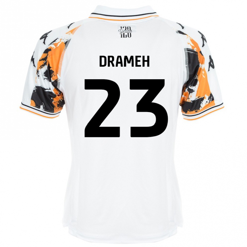 Niño Fútbol Camiseta Cody Drameh #23 Blanco 2ª Equipación 2024/25 México