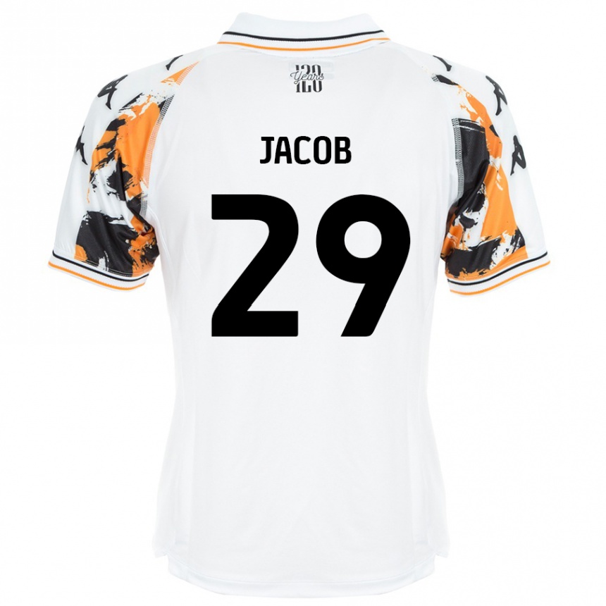 Niño Fútbol Camiseta Matty Jacob #29 Blanco 2ª Equipación 2024/25 México