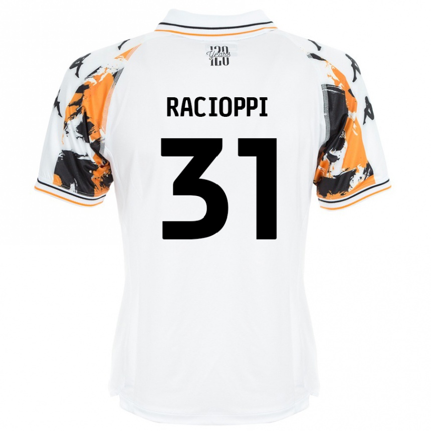 Niño Fútbol Camiseta Anthony Racioppi #31 Blanco 2ª Equipación 2024/25 México