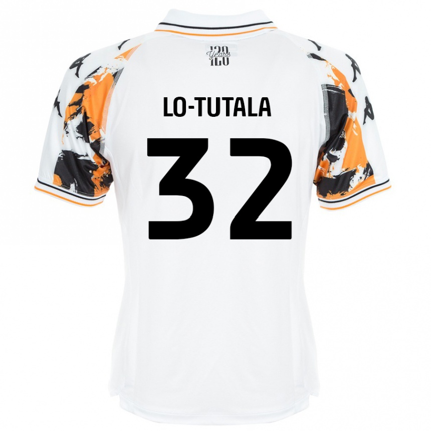 Niño Fútbol Camiseta Thimothée Lo-Tutala #32 Blanco 2ª Equipación 2024/25 México