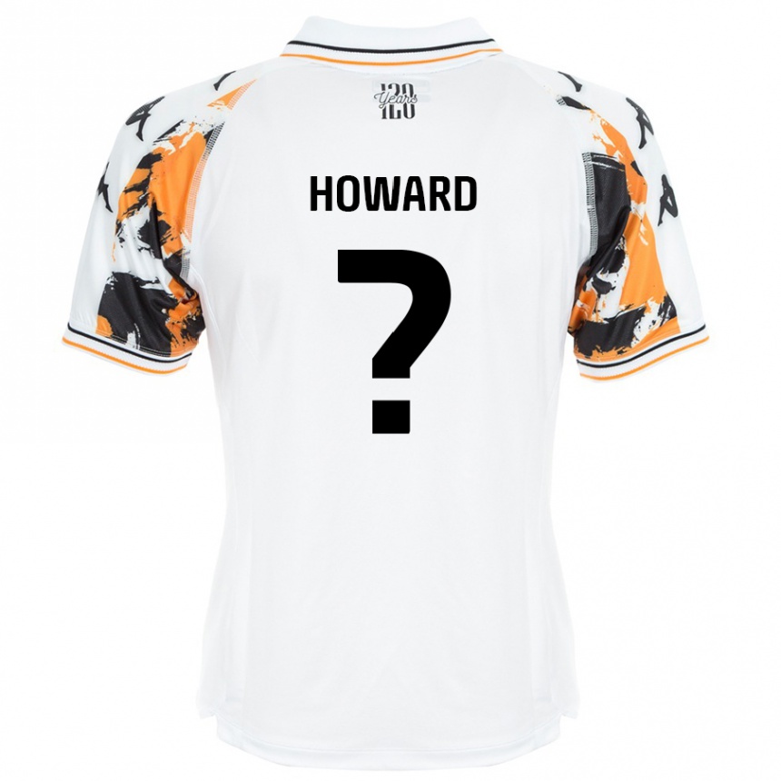 Niño Fútbol Camiseta Archie Howard #0 Blanco 2ª Equipación 2024/25 México