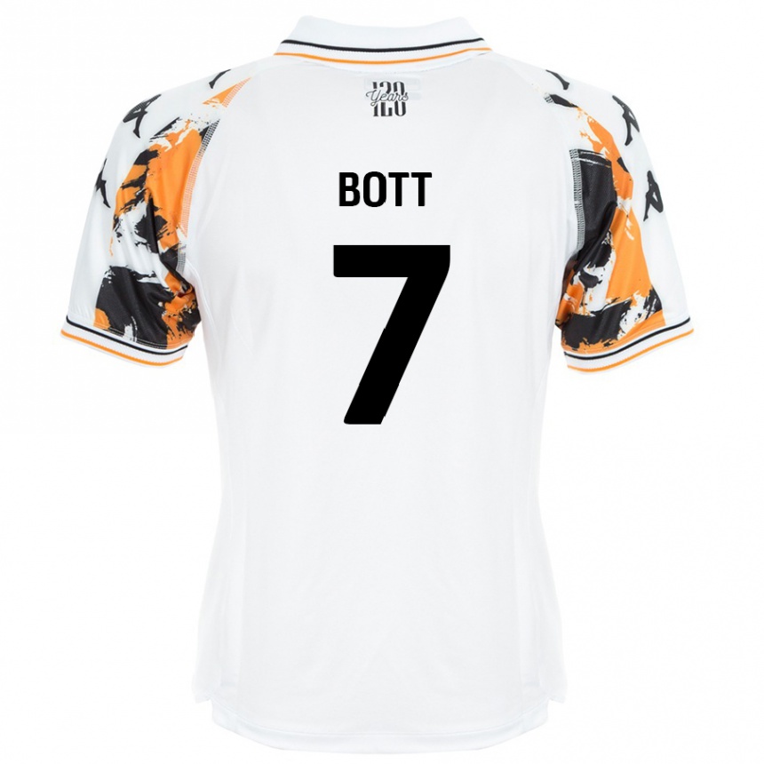 Niño Fútbol Camiseta Liberty Bott #7 Blanco 2ª Equipación 2024/25 México