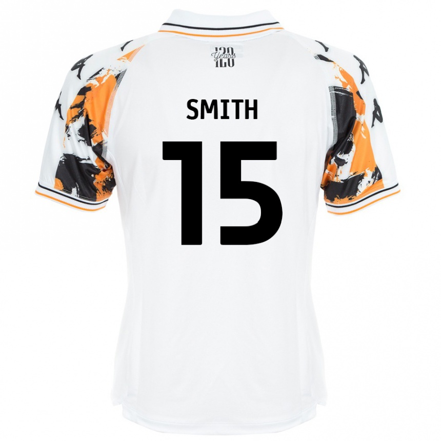 Niño Fútbol Camiseta Suey Smith #15 Blanco 2ª Equipación 2024/25 México