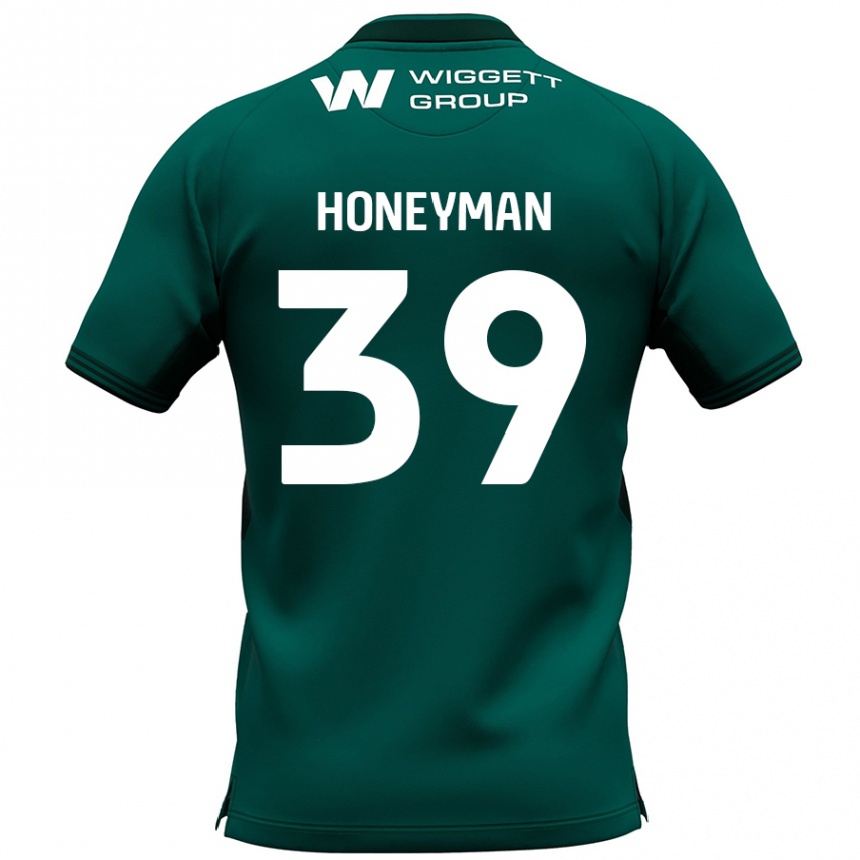 Niño Fútbol Camiseta George Honeyman #39 Verde 2ª Equipación 2024/25 México