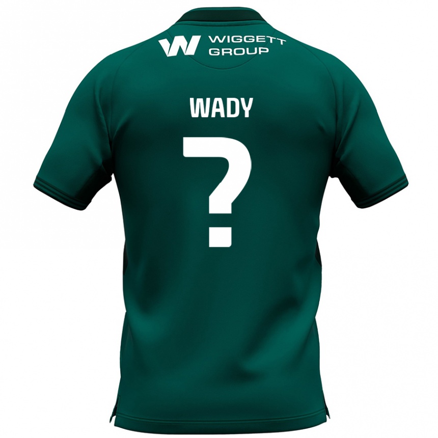 Niño Fútbol Camiseta Ethan Wady #0 Verde 2ª Equipación 2024/25 México