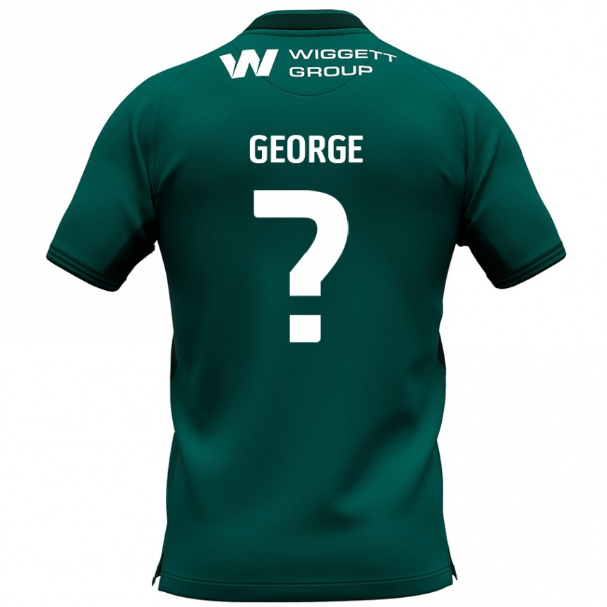 Niño Fútbol Camiseta George Evans #0 Verde 2ª Equipación 2024/25 México