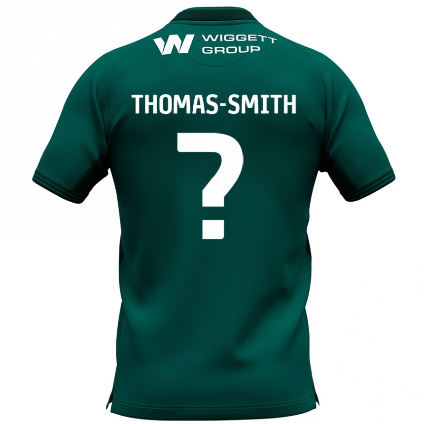 Niño Fútbol Camiseta Jaydon Thomas-Smith #0 Verde 2ª Equipación 2024/25 México