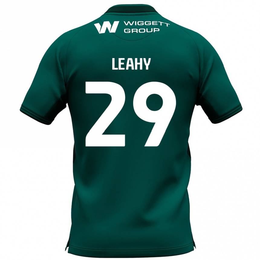 Niño Fútbol Camiseta Tom Leahy #29 Verde 2ª Equipación 2024/25 México