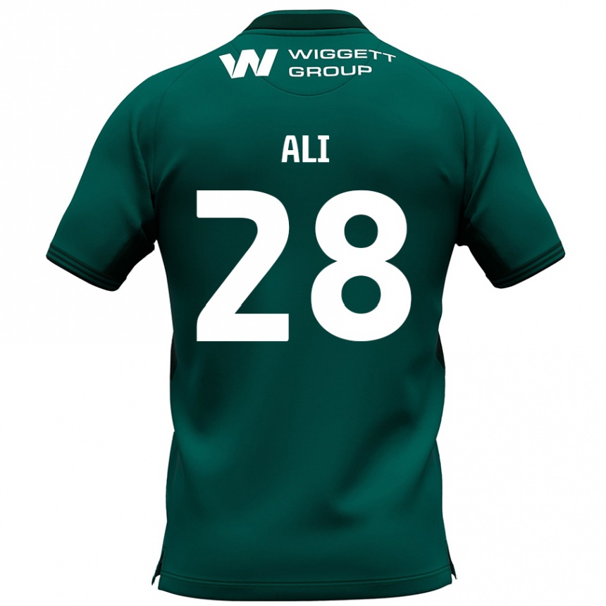 Niño Fútbol Camiseta Francesca Ali #28 Verde 2ª Equipación 2024/25 México