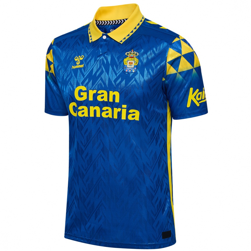 Niño Fútbol Camiseta Dário Essugo #29 Azul Amarillo 2ª Equipación 2024/25 México