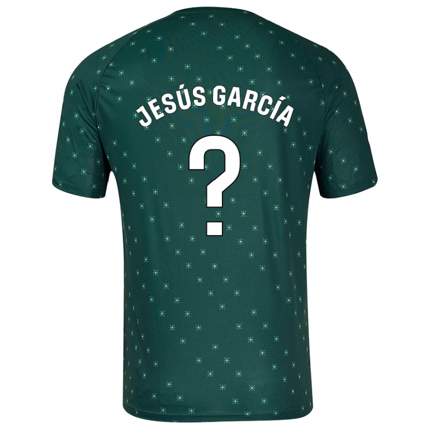 Niño Fútbol Camiseta Jesús García #0 Verde Oscuro 2ª Equipación 2024/25 México