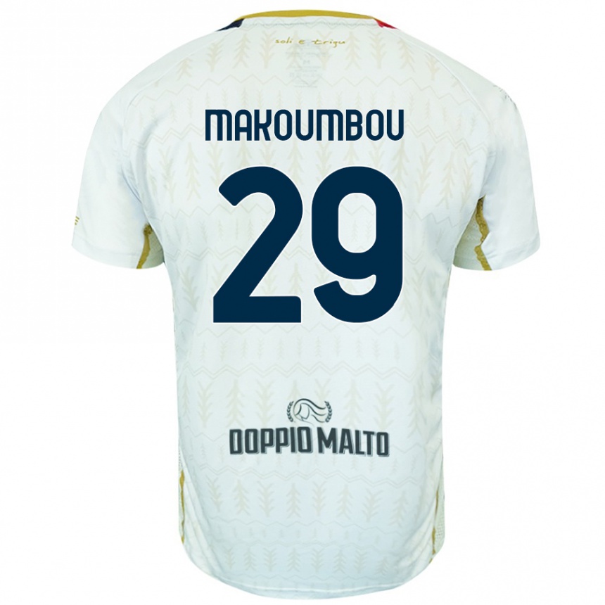 Niño Fútbol Camiseta Antoine Makoumbou #29 Blanco 2ª Equipación 2024/25 México