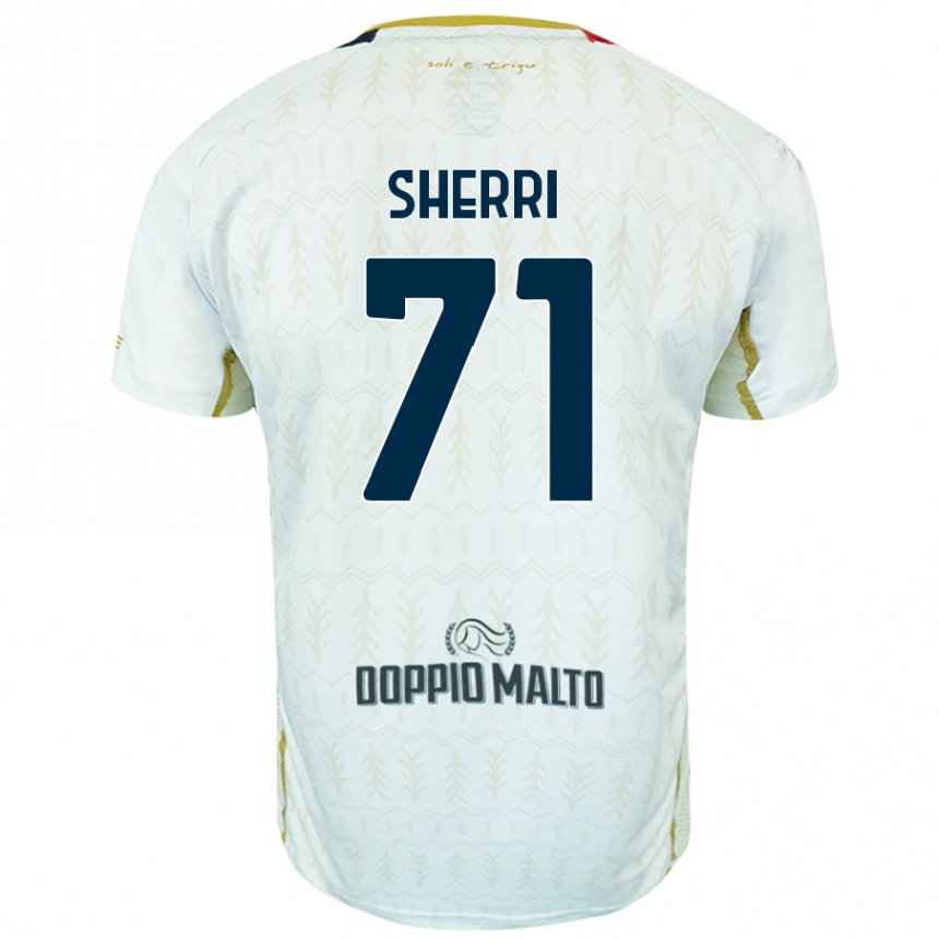 Niño Fútbol Camiseta Alen Sherri #71 Blanco 2ª Equipación 2024/25 México