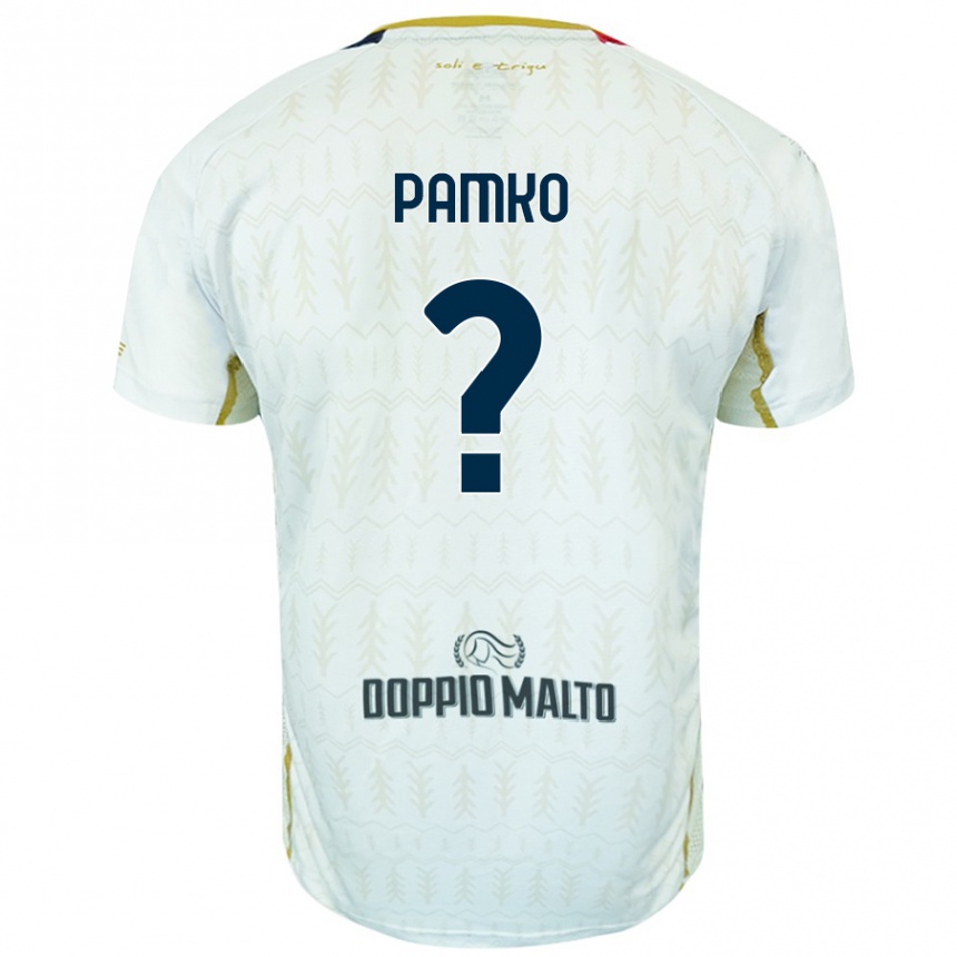 Niño Fútbol Camiseta Dmytro Pamko #0 Blanco 2ª Equipación 2024/25 México