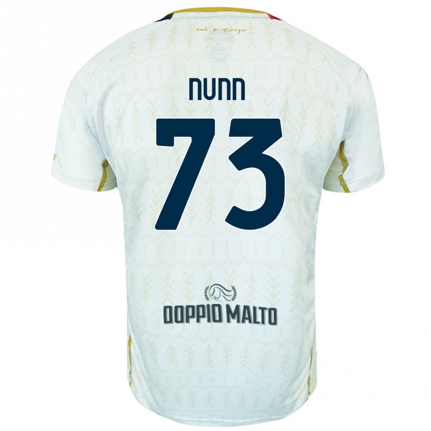 Niño Fútbol Camiseta Jack Nunn #73 Blanco 2ª Equipación 2024/25 México