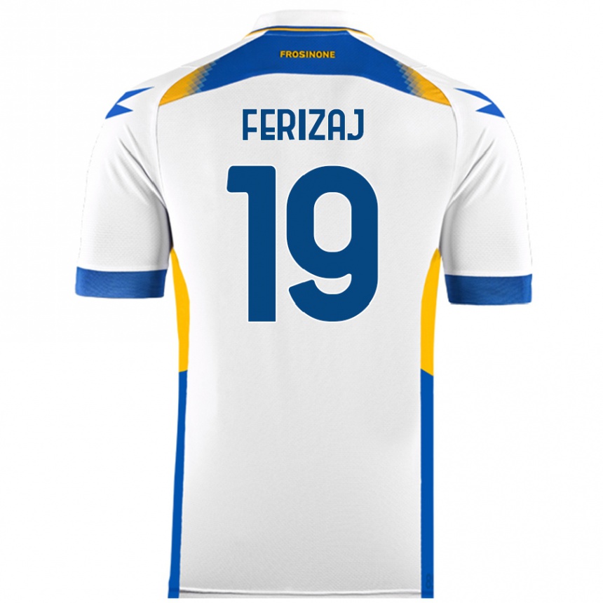 Niño Fútbol Camiseta Justin Ferizaj #19 Blanco 2ª Equipación 2024/25 México