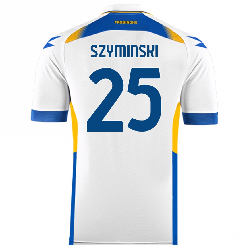 Niño Fútbol Camiseta Przemyslaw Szyminski #25 Blanco 2ª Equipación 2024/25 México