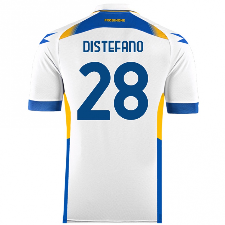 Niño Fútbol Camiseta Filippo Distefano #28 Blanco 2ª Equipación 2024/25 México