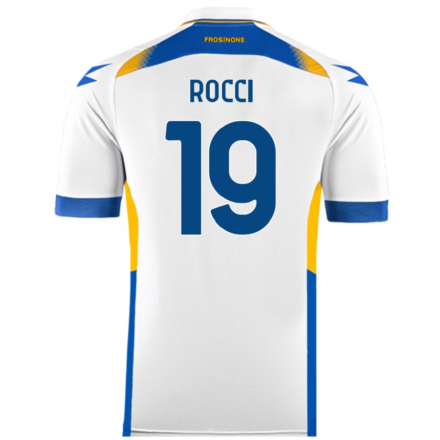 Niño Fútbol Camiseta Valerio Rocci #19 Blanco 2ª Equipación 2024/25 México