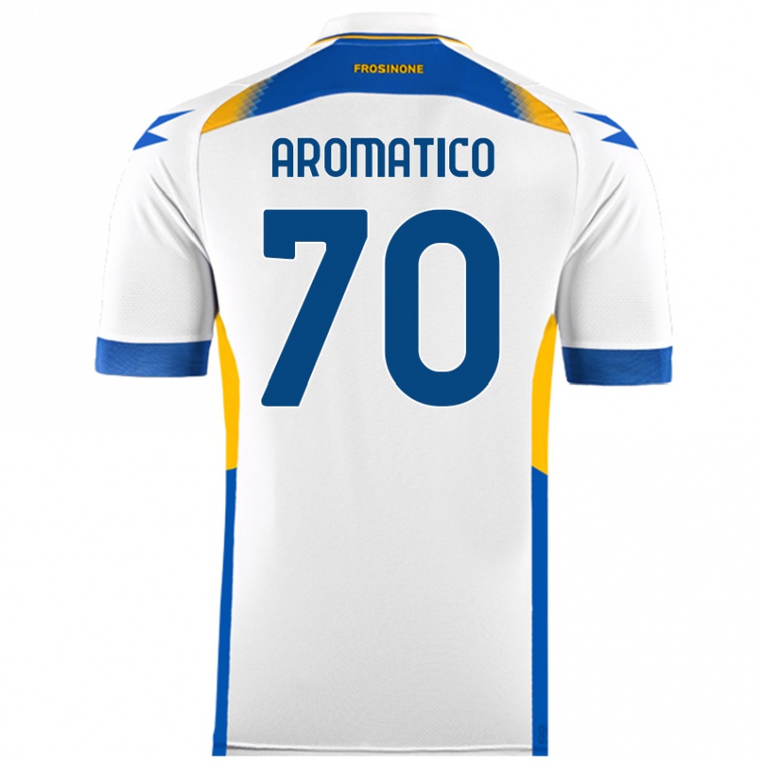 Niño Fútbol Camiseta Raul Aromatico #70 Blanco 2ª Equipación 2024/25 México