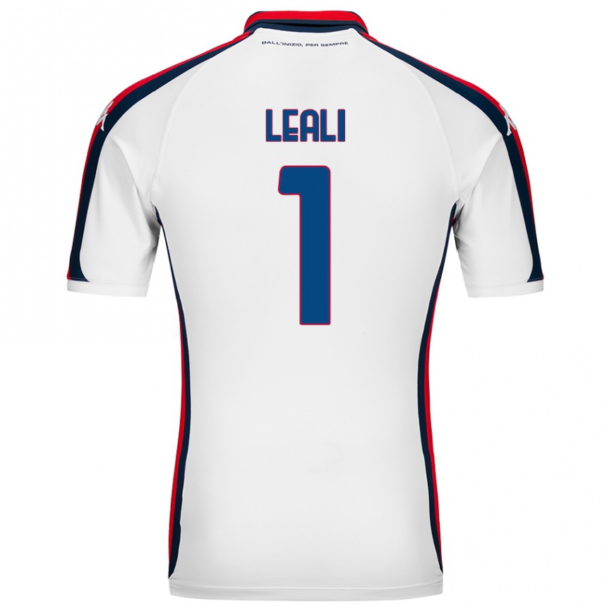 Niño Fútbol Camiseta Nicola Leali #1 Blanco 2ª Equipación 2024/25 México