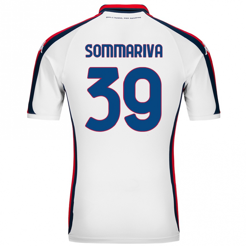 Niño Fútbol Camiseta Daniele Sommariva #39 Blanco 2ª Equipación 2024/25 México