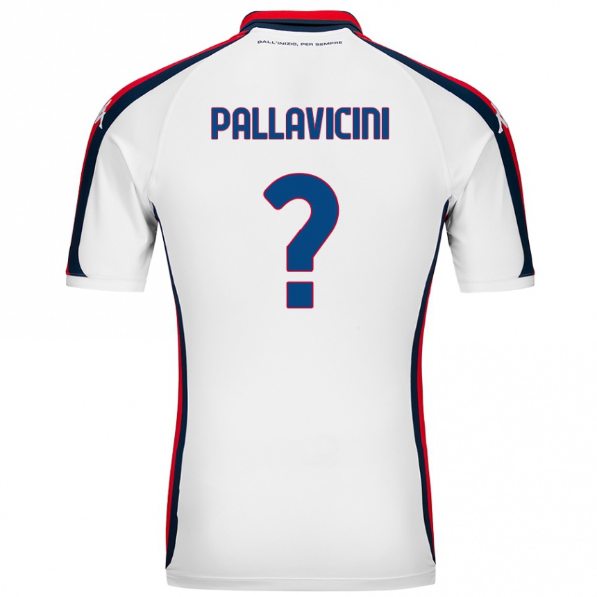 Niño Fútbol Camiseta Matteo Pallavicini #0 Blanco 2ª Equipación 2024/25 México